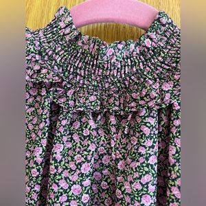 Zara ditzy floral blouse